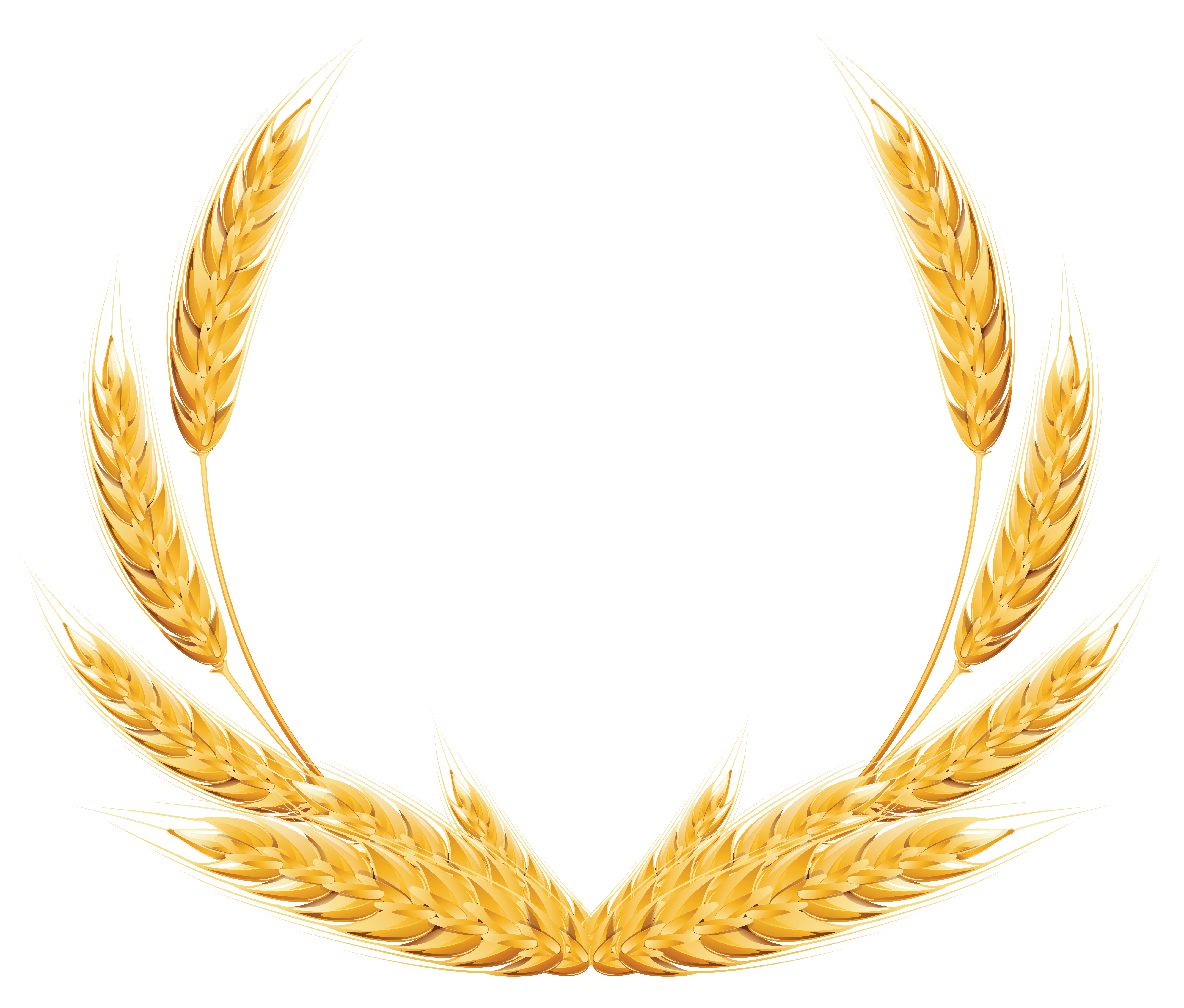 wheat border clipart