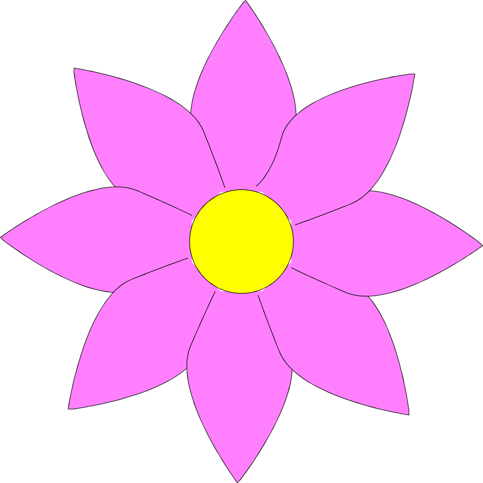 Flower With Transparent Background Clipart 