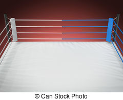 boxing ring background clipart
