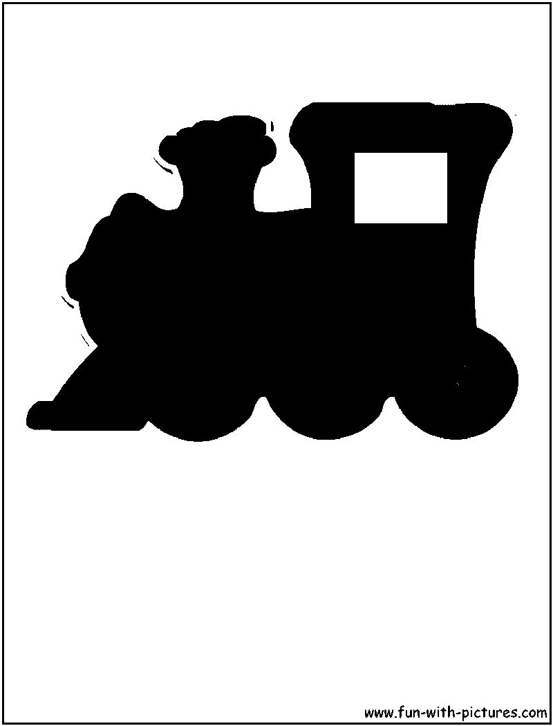 Train clipart for silhouette 