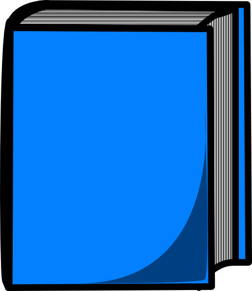 Blue Book Clipart 