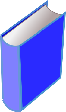 Free Blue Book Clipart 