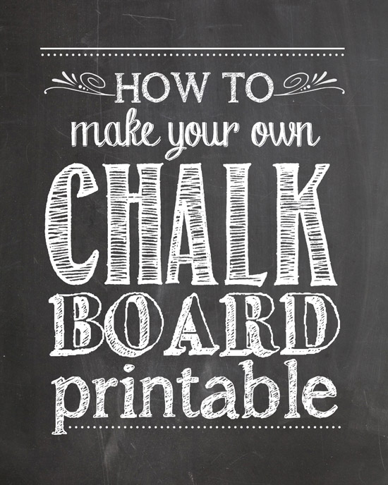 Chalkboard Invitation Template Free from clipart-library.com