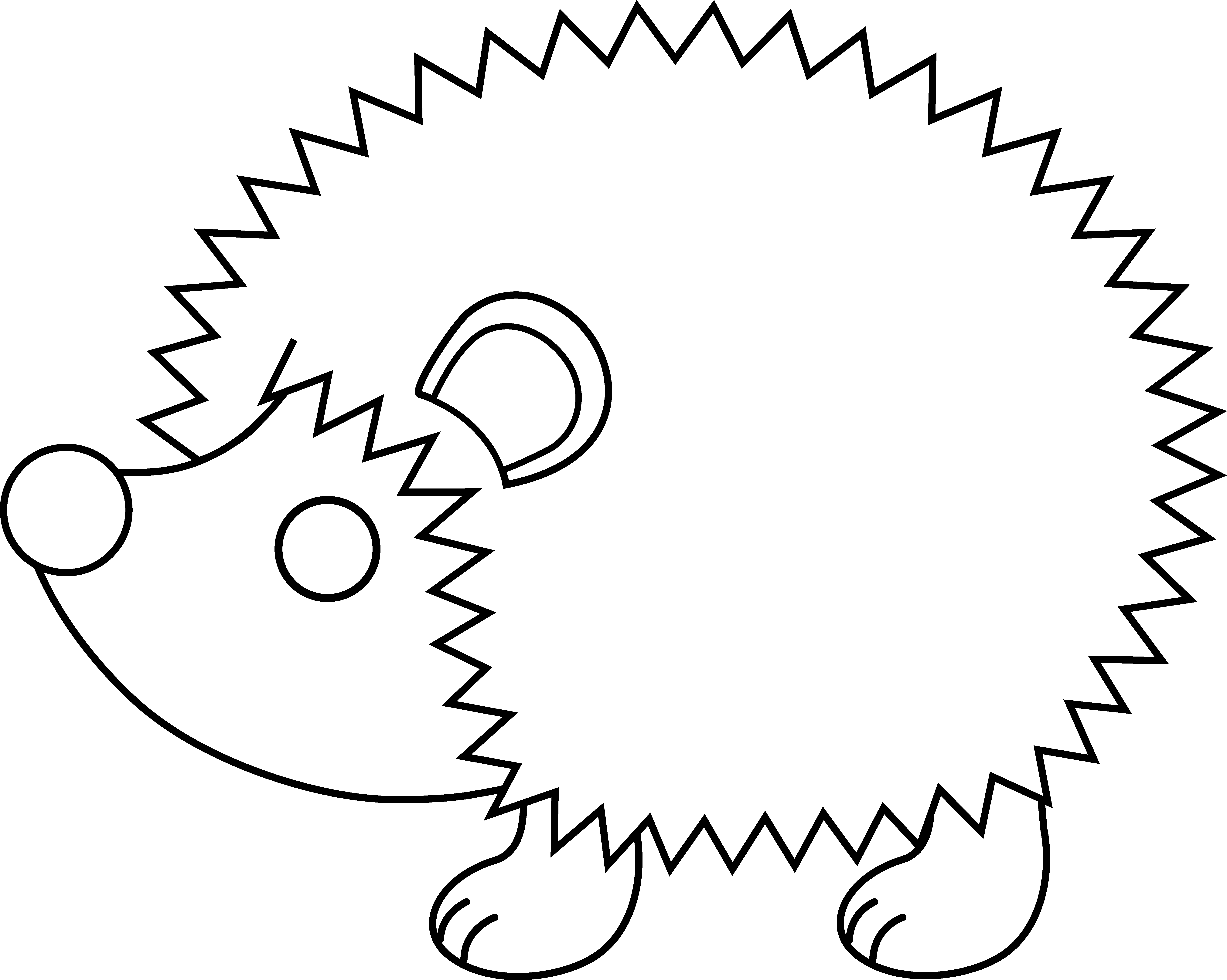 Free Hedgehog Outline Cliparts Download Free Hedgehog Outline Cliparts