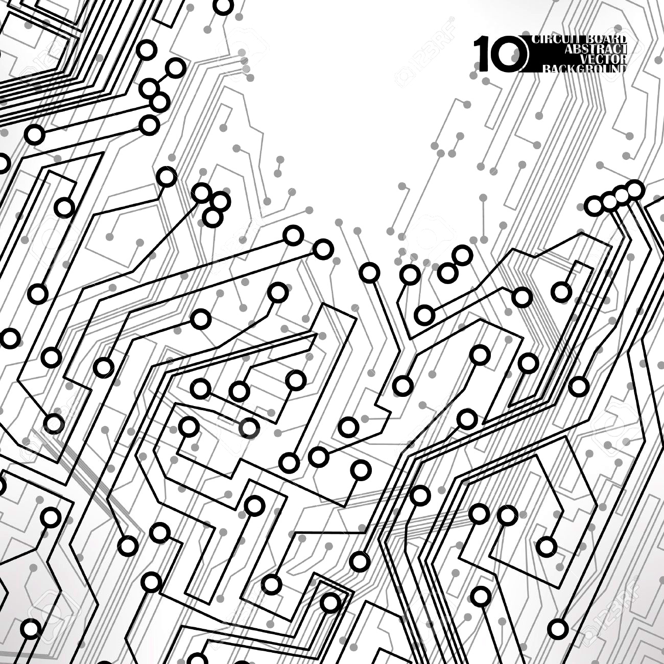 Component. free circuit: Abstract Circuit Board Background Texture 