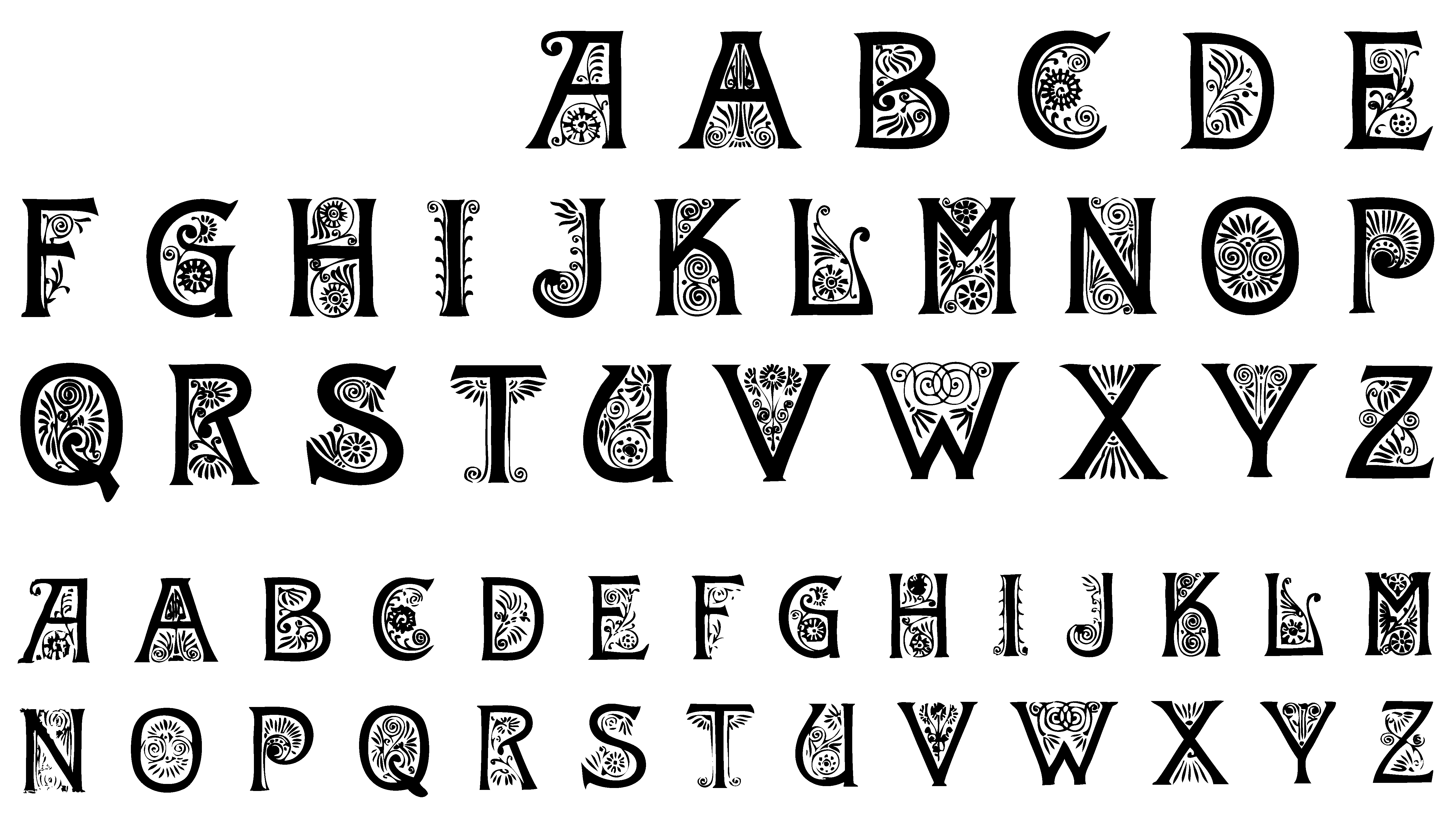Free Fancy Letters Cliparts Download Free Clip Art Free Clip Art
