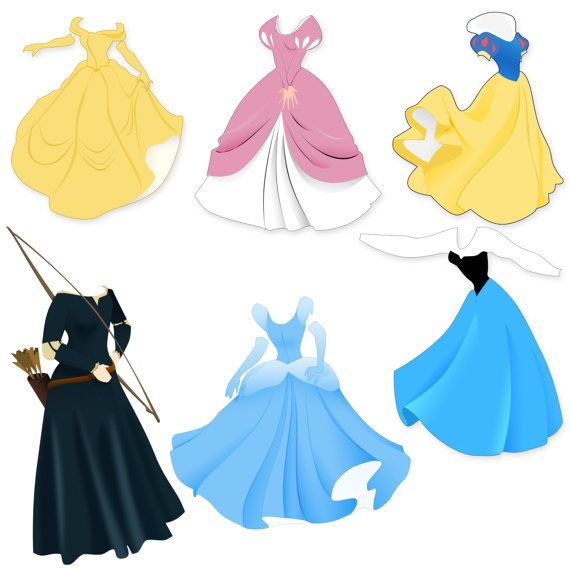 Free Princess Dress Cliparts, Download Free Princess Dress Cliparts png  images, Free ClipArts on Clipart Library