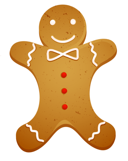 Transparent Christmas Gingerbread Cookie PNG Clipart 