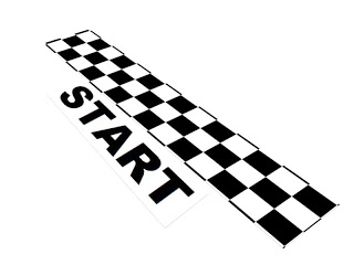 Race car starting line clipart 
