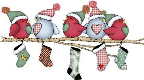 Country christmas clipart 