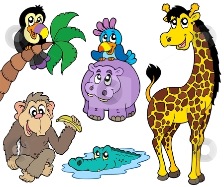 African animals clipart 