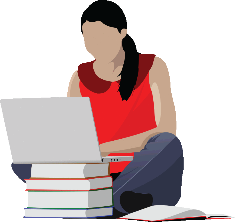 Student Study Clipart 