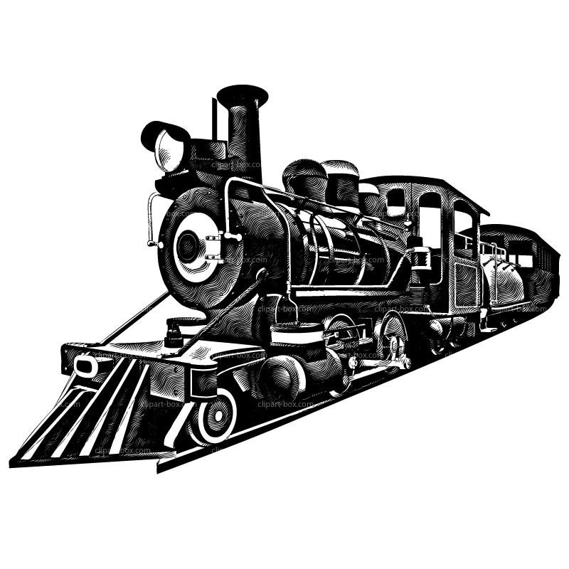 Railroad Engine Clipart 