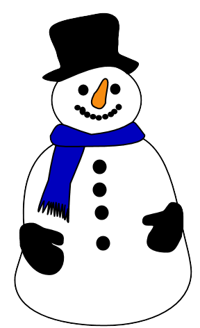 snowman clipart my cute graphics borders