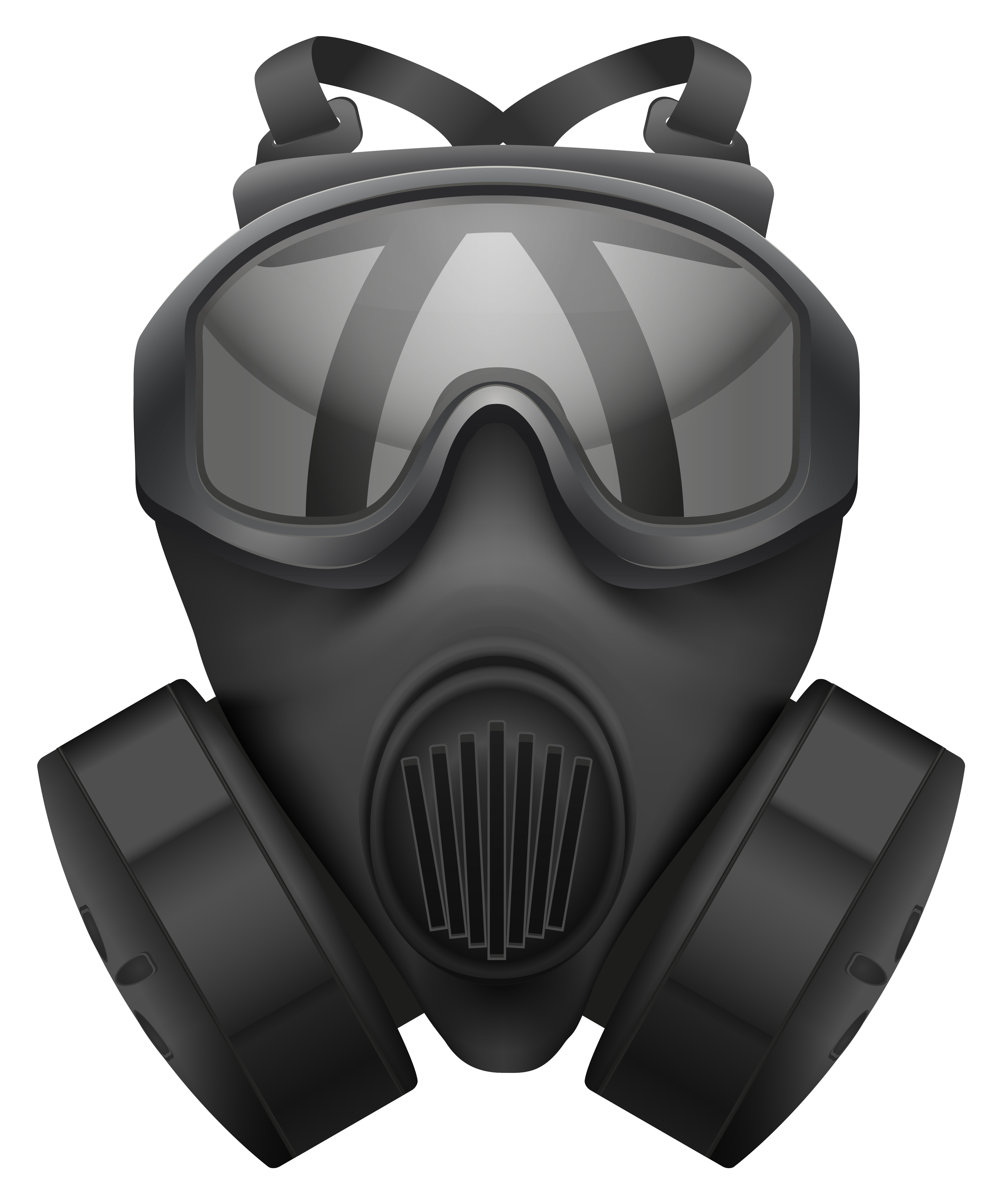 Gas Mask PNG Clip Art Image 