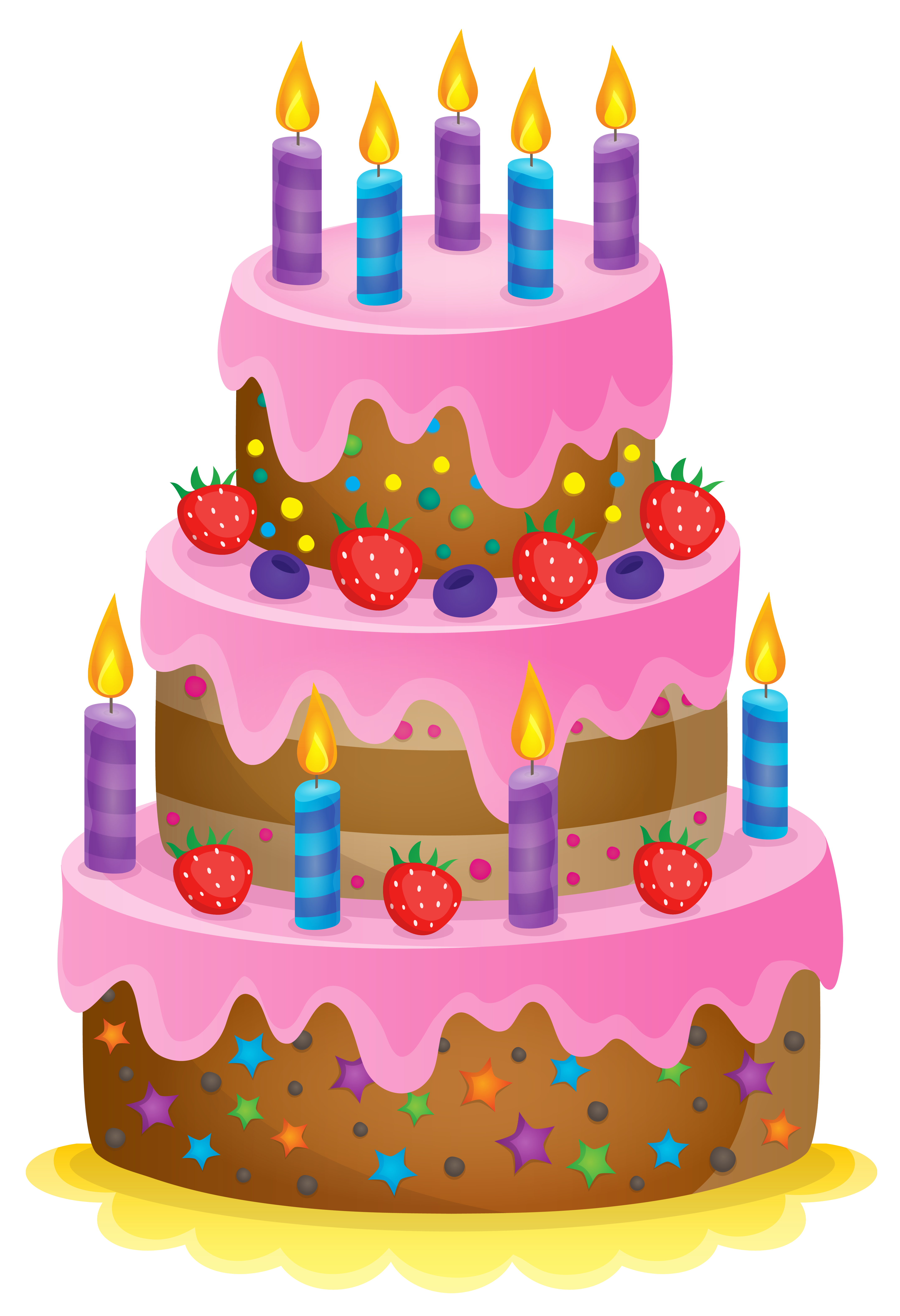 Cute Cake PNG Clipart Image 