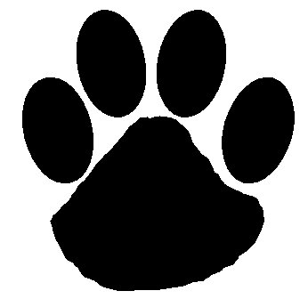 Clipart of dog paws 