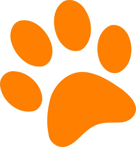 Clipart of dog paws 