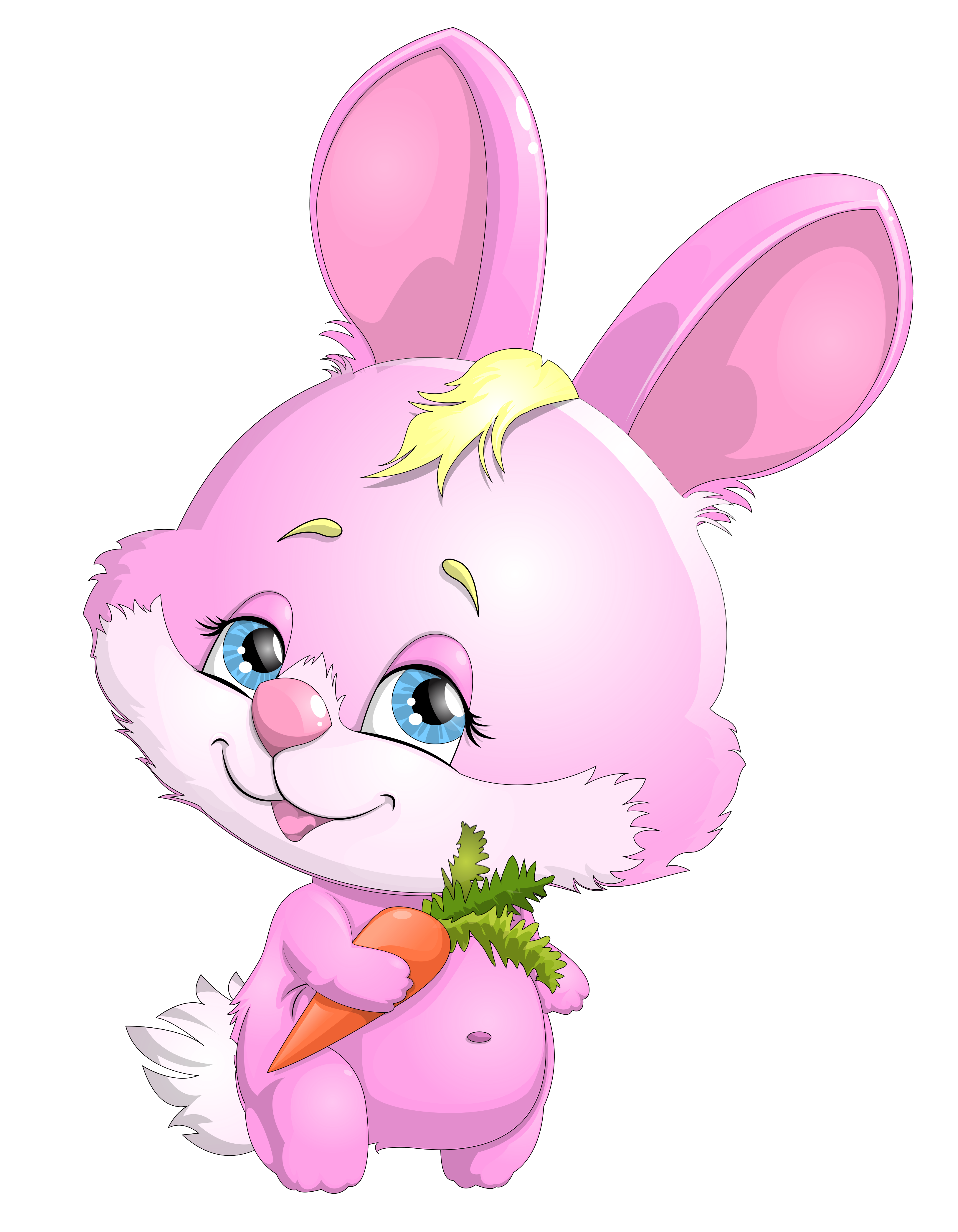 pink bunny clip art - Clip Art Library