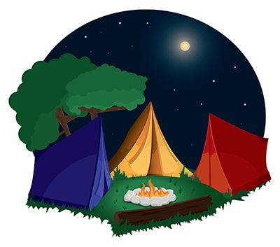 Camping Clipart 