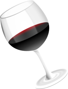 Red Wine Glass Clip Art at Clker 