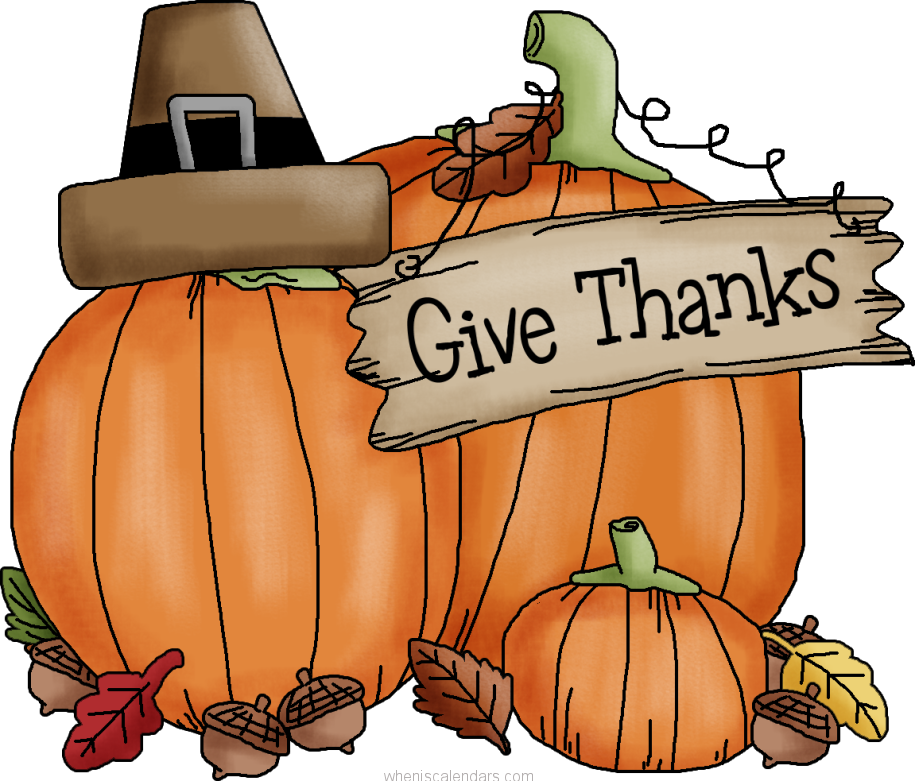November Thanksgiving Clipart 
