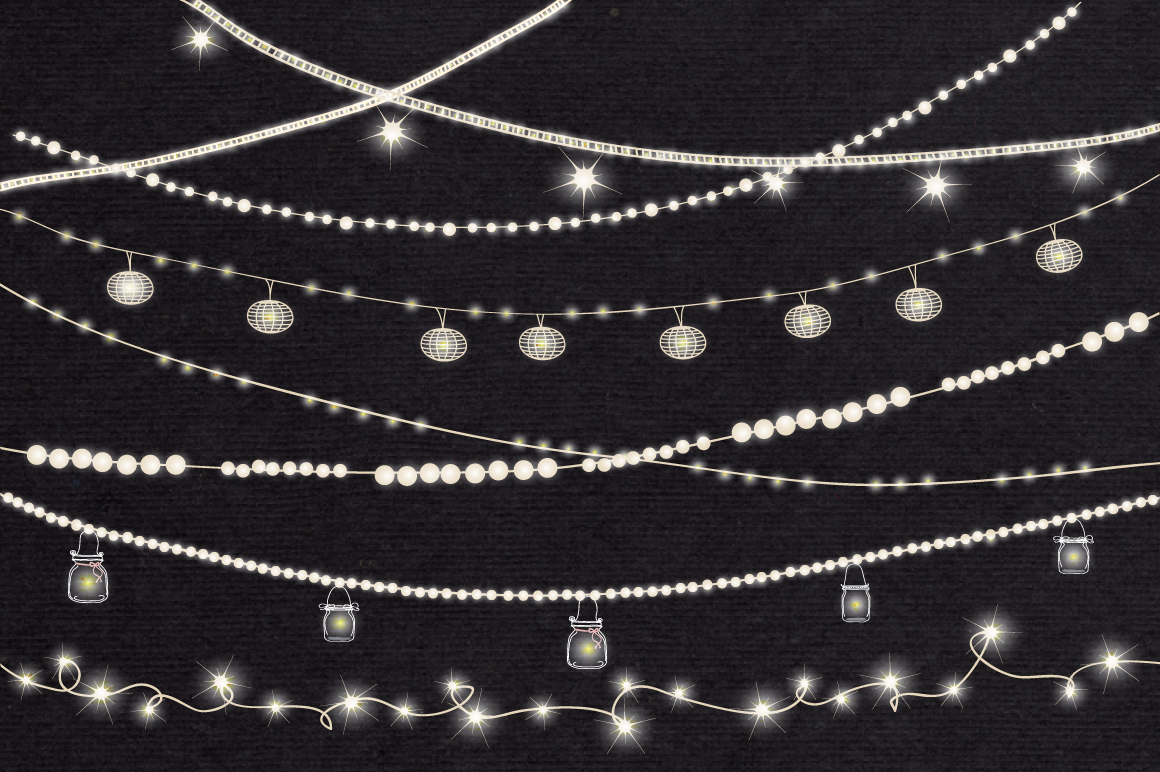 String Lights Clip art by Lunalexx 