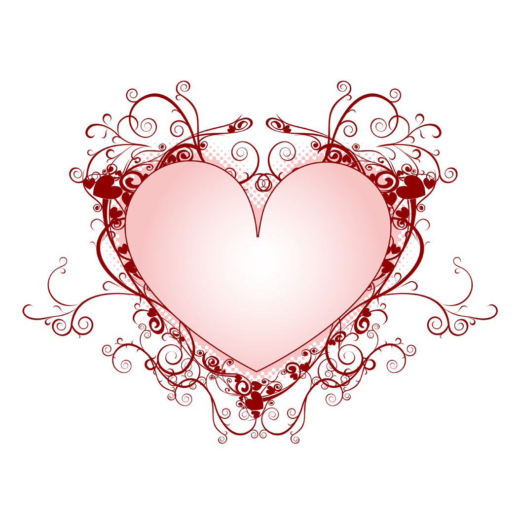 Wedding Heart Design Clipart 
