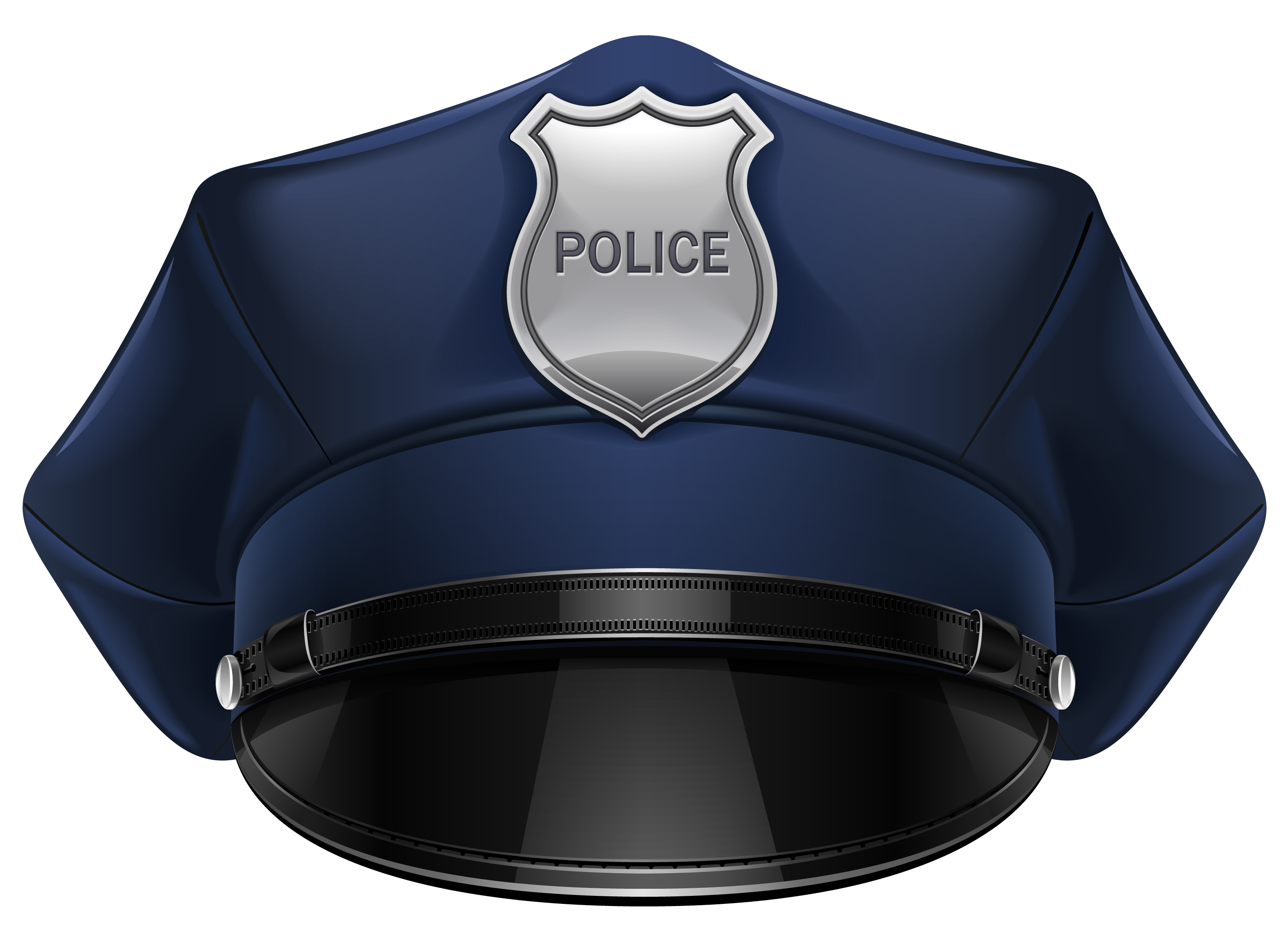 Silhouette clipart of policeman kneeling at cross 