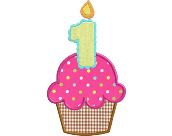 birthday number 1 clipart