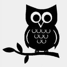 Free clipart owl silhouette - Clip Art Library