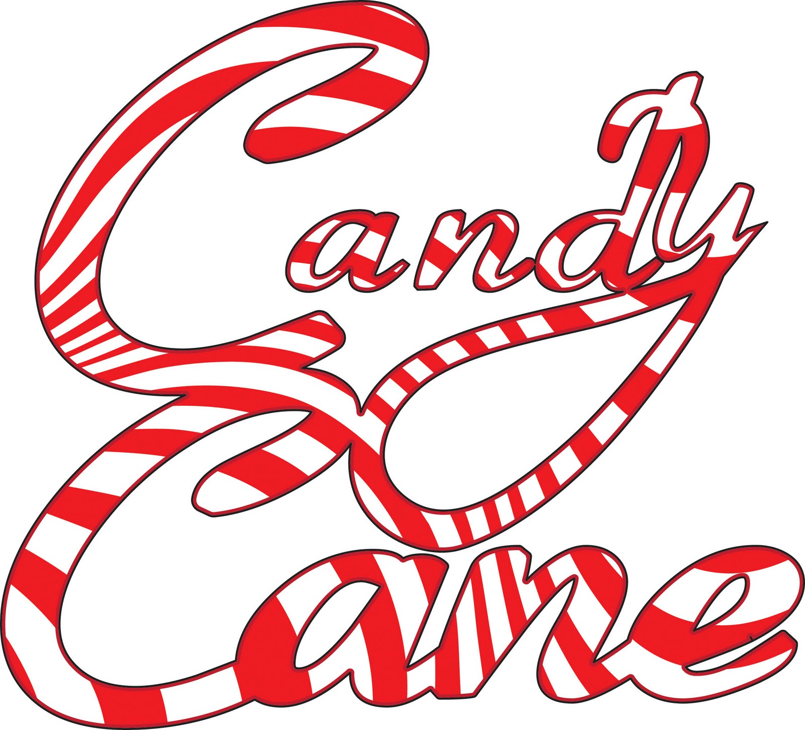 Candy cane clipart border 