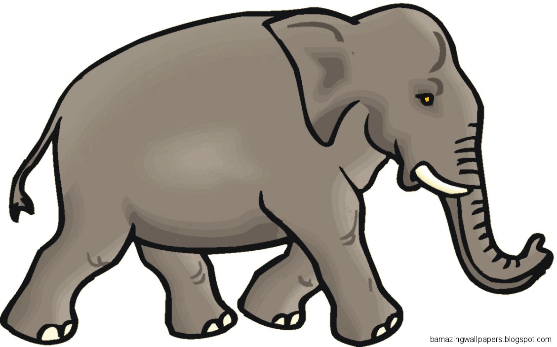 clip art of elephant - Clip Art Library