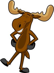J�vor �s szarvas  moose 