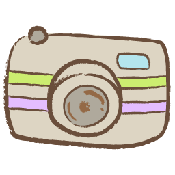 Colorful Camera Drawing Icon, PNG ClipArt Image 