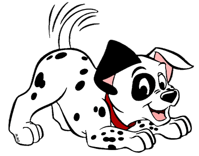101 Dalmatians Puppies Clip Art Image 5 