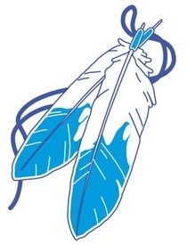 native american clipart feathers