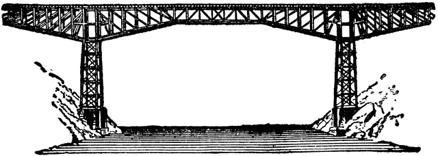 Beam Bridge Clipart 