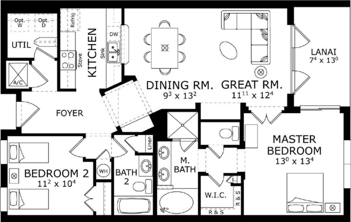 Floor Plan Symbols Clipart - Clip Art Library