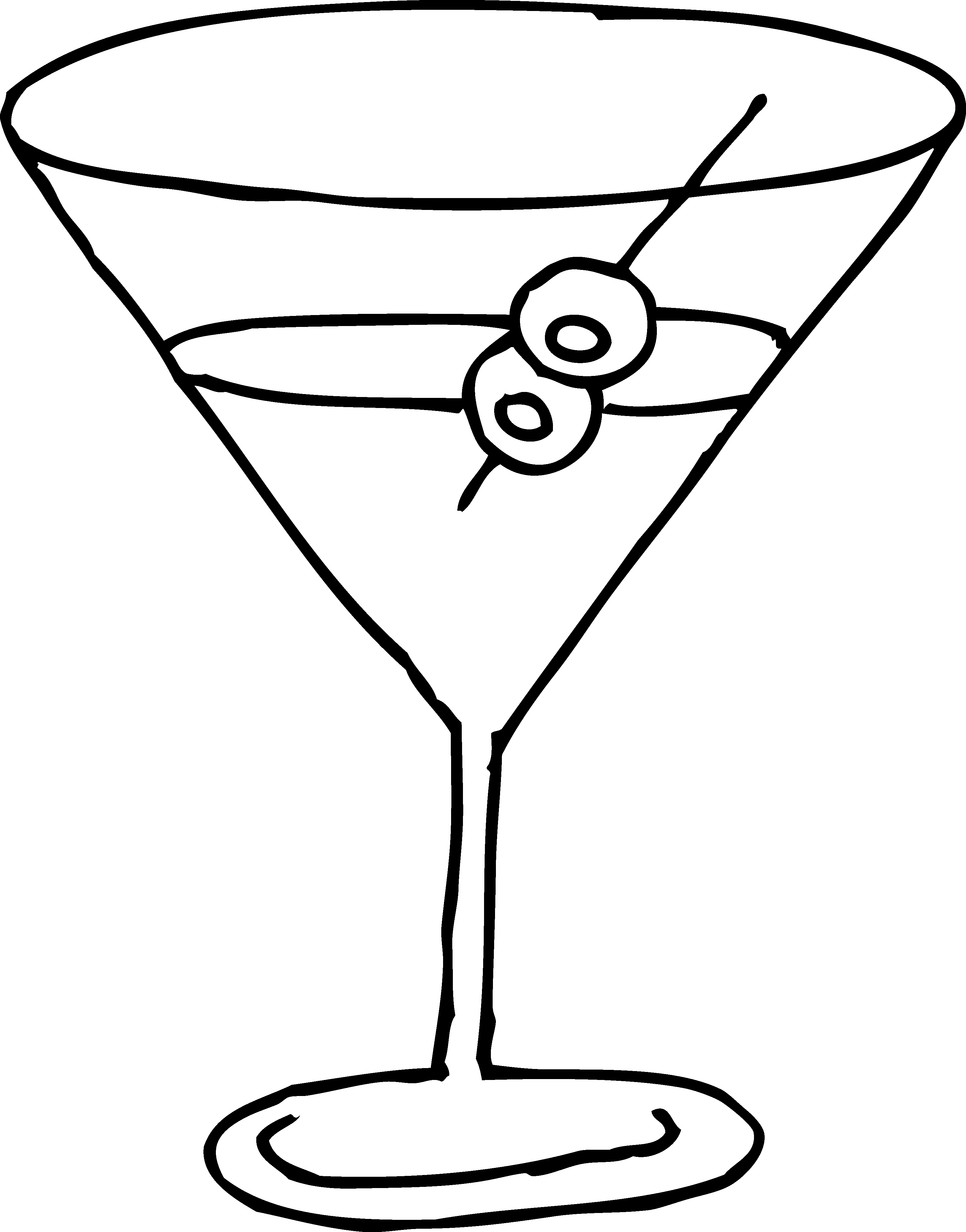 Free Martini Glass Clip Art Pictures 
