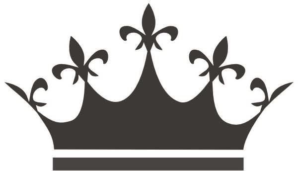 Pageant Crown Silhouette Clipart 