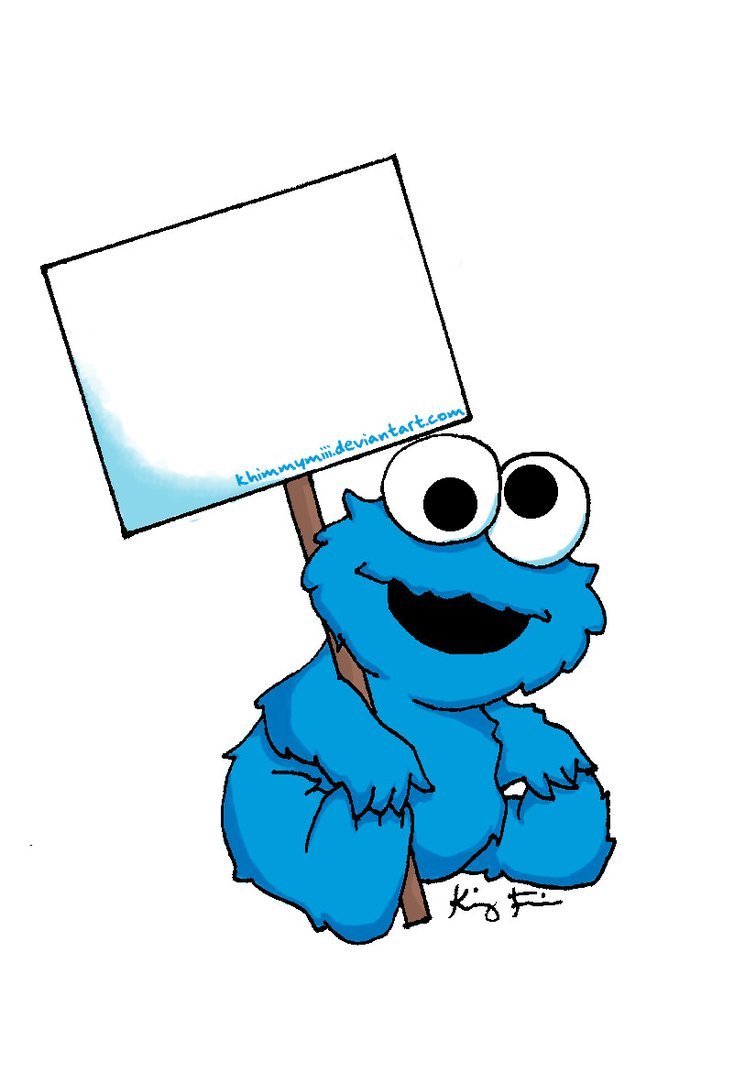 Cookie Monster Baby Clipart 