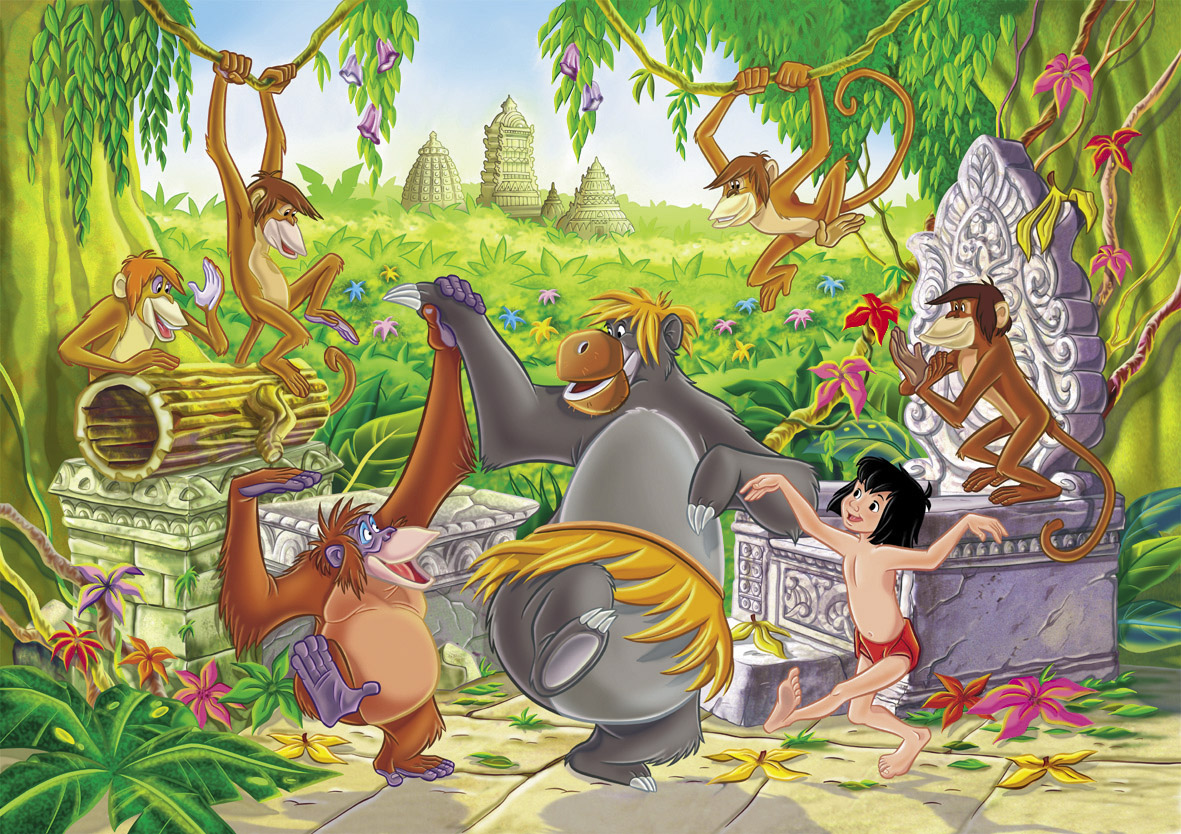 Jungle book clipart children room 