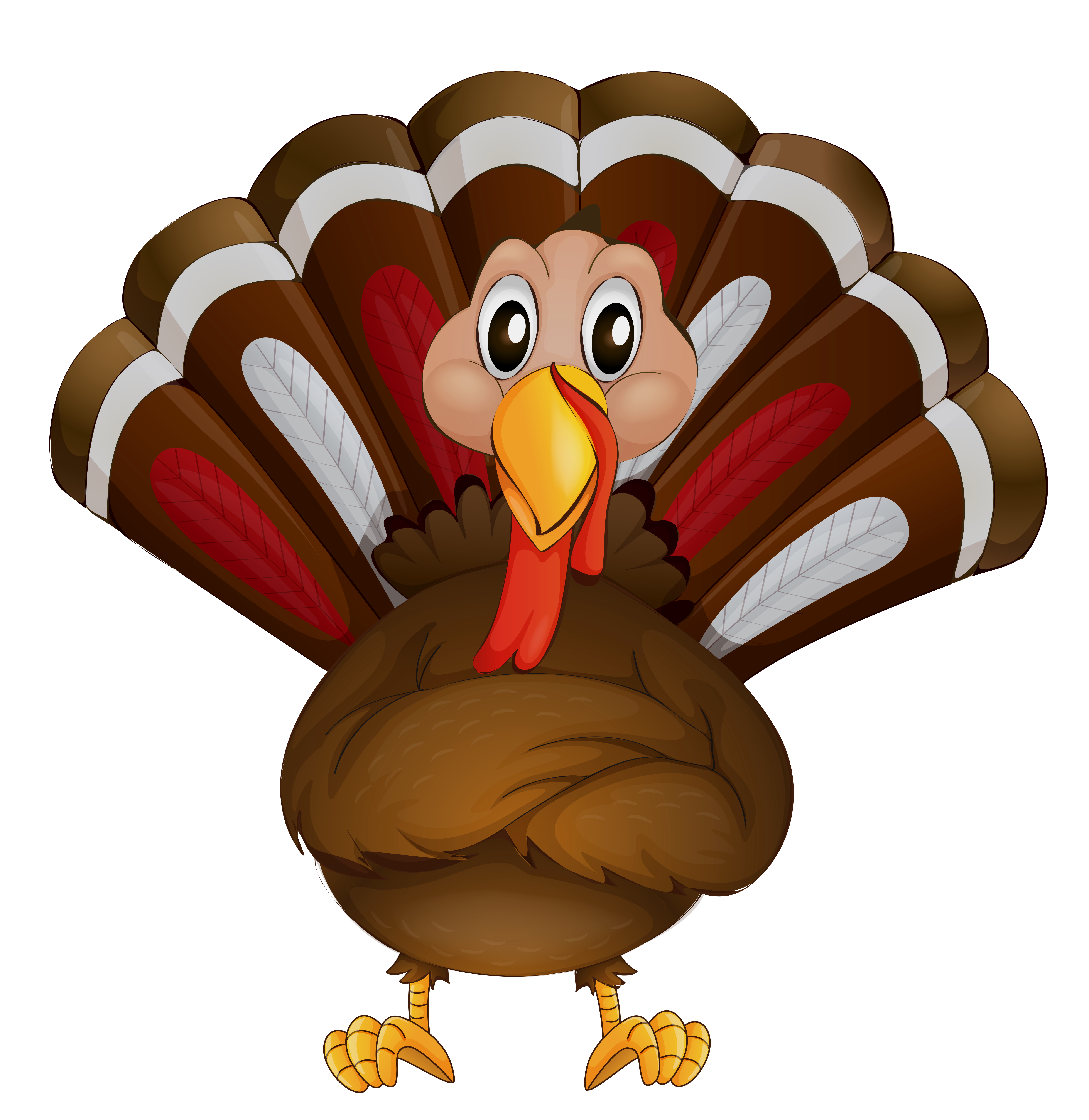 Transparent Thanksgiving Turkey Clipart 