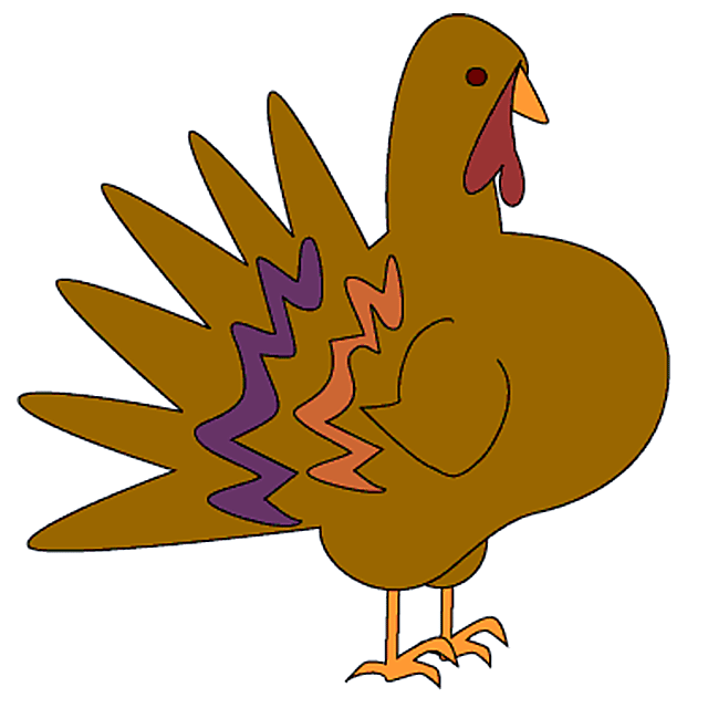 Free Turkey Clip Art Image to Download 