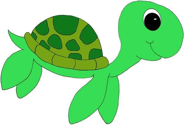 Free cute turtle clipart 