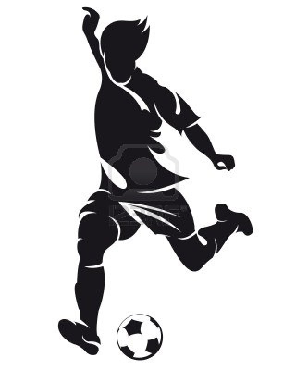 Best Football Player Clipart 