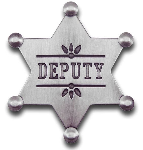 Deputy Sheriff Badge Template Clipart 