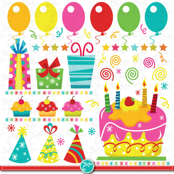 Free Party Birthday Cliparts, Download Free Clip Art, Free Clip Art on