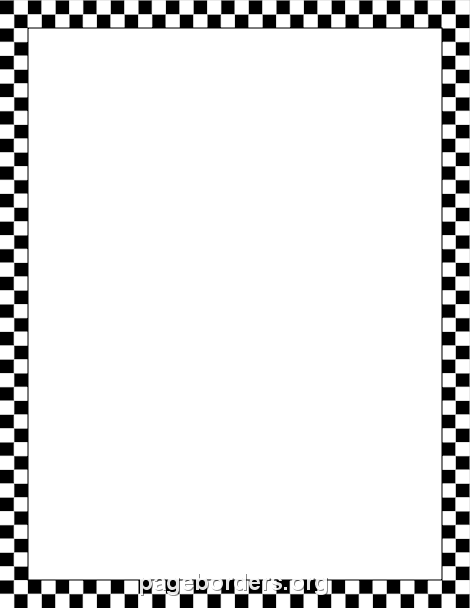 Free Checkered Borders: Clip Art, Page Borders, and Vector Graphics 